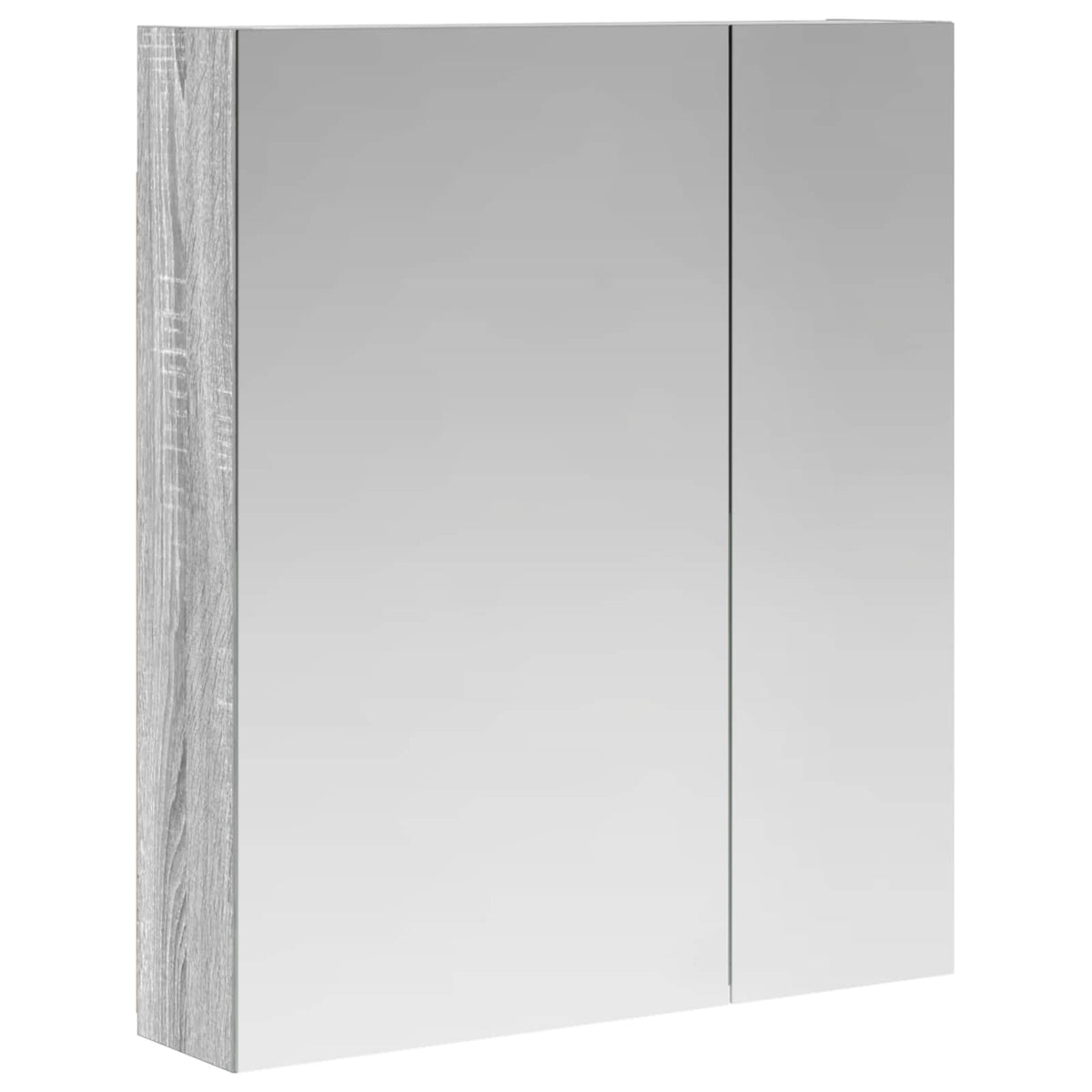 Mobiletto per specchio da bagno Grigio Sonoma 60 x 14,5 x 70 cm | homemem39