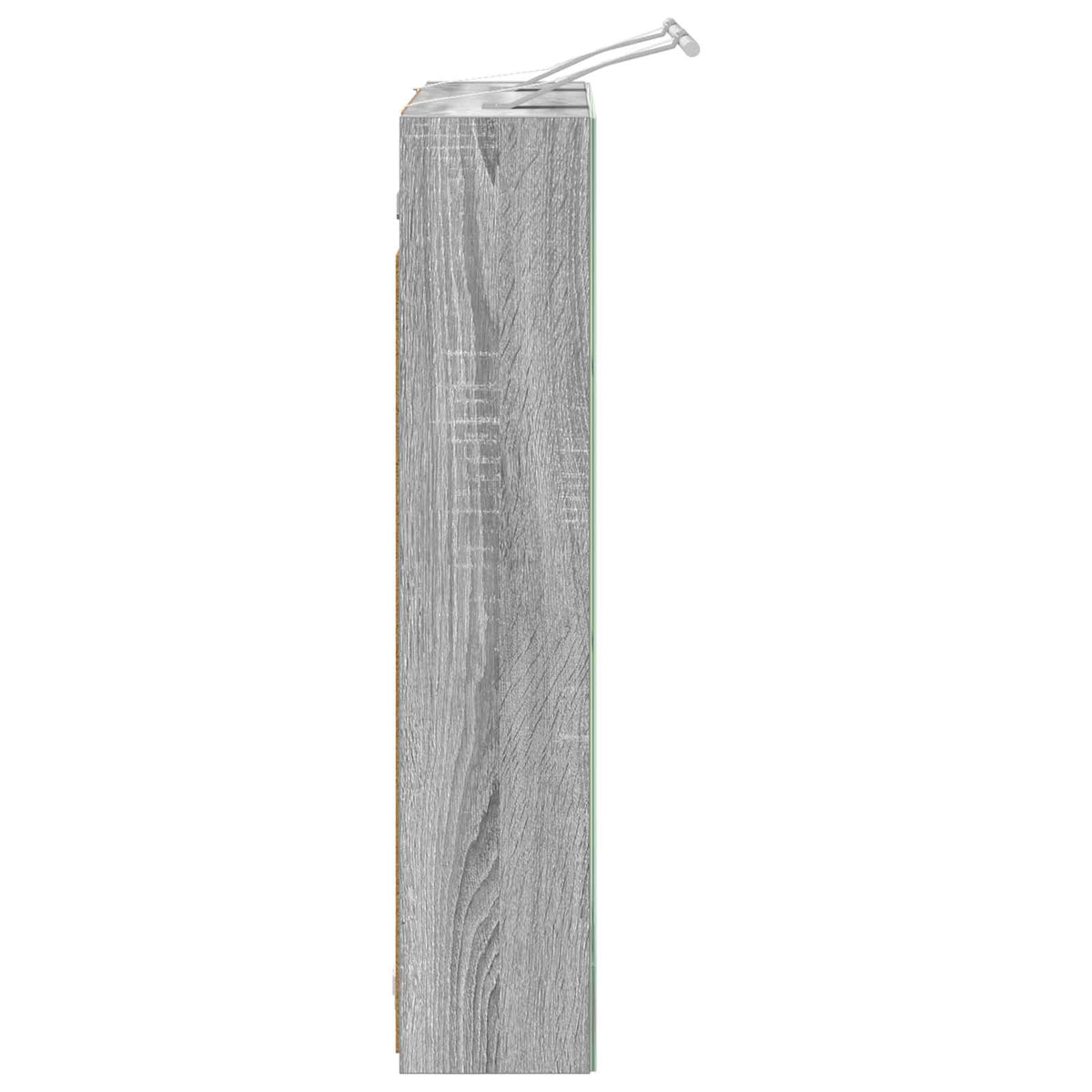 Mobiletto per specchio da bagno Grigio Sonoma 60 x 14,5 x 70 cm | homemem39
