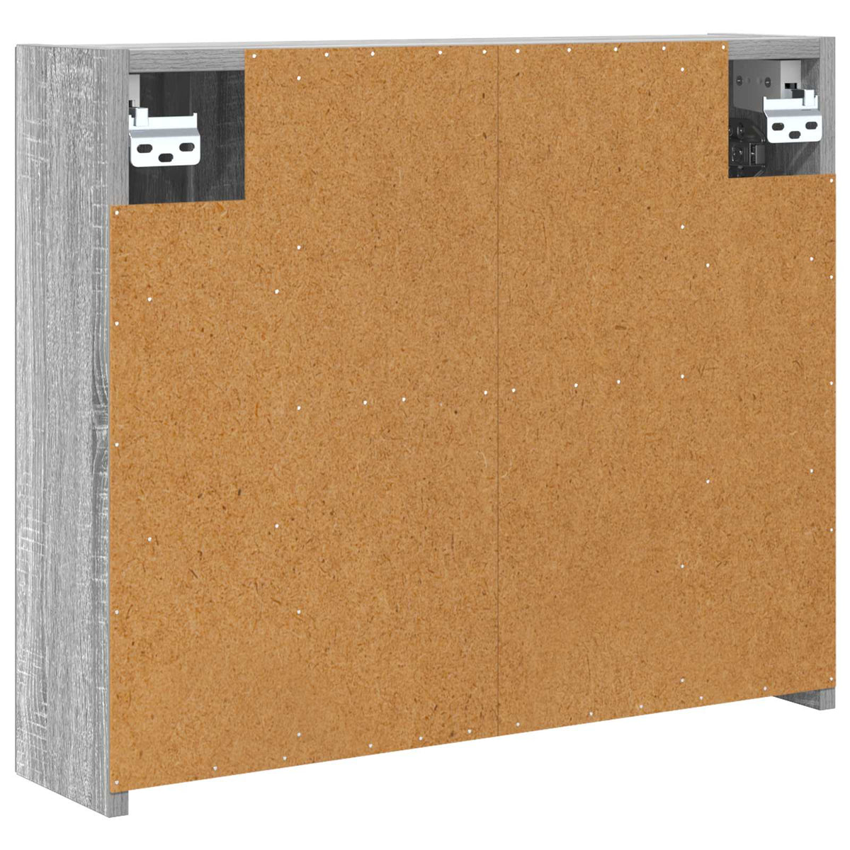 Mobiletto per specchio da bagno Grigio Sonoma 60 x 14,5 x 50 cm | homemem39