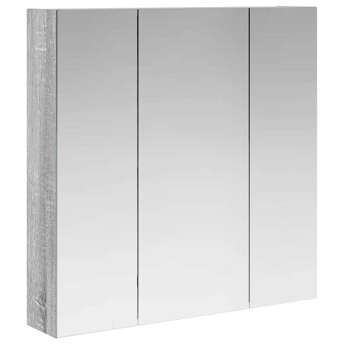 Mobiletto per specchio da bagno Grigio Sonoma 70 x 14,5 x 70 cm | homemem39