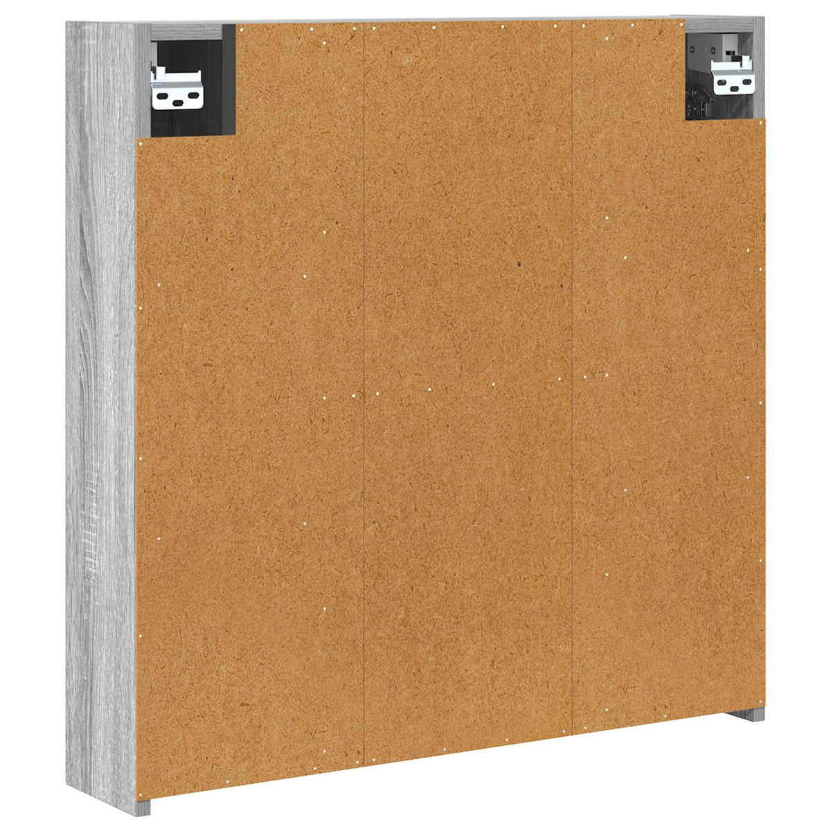 Mobiletto per specchio da bagno Grigio Sonoma 70 x 14,5 x 70 cm | homemem39
