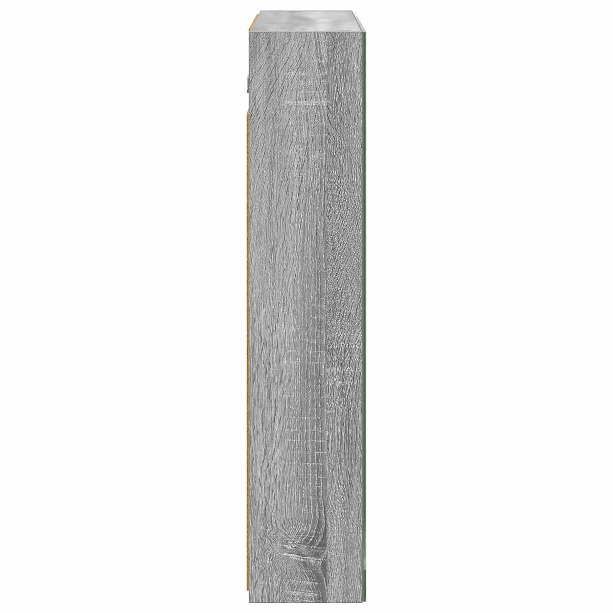 Mobiletto per specchio da bagno Grigio Sonoma 70 x 14,5 x 70 cm | homemem39