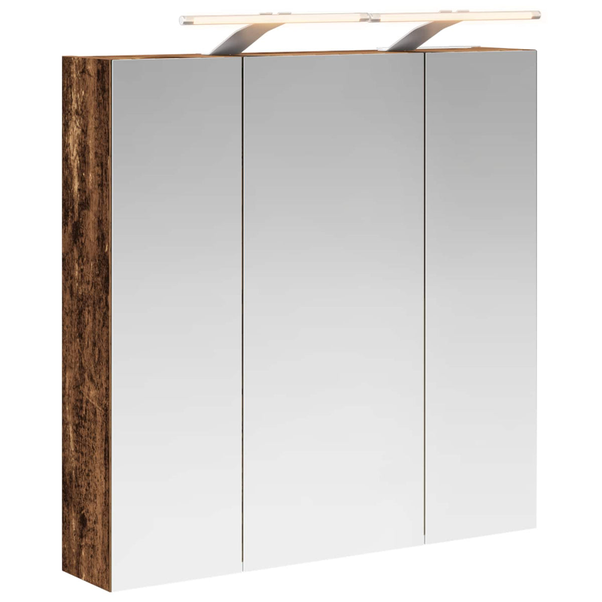 Mobiletto per specchio da bagno Legno vecchio 70 x 14,5 x 70 cm