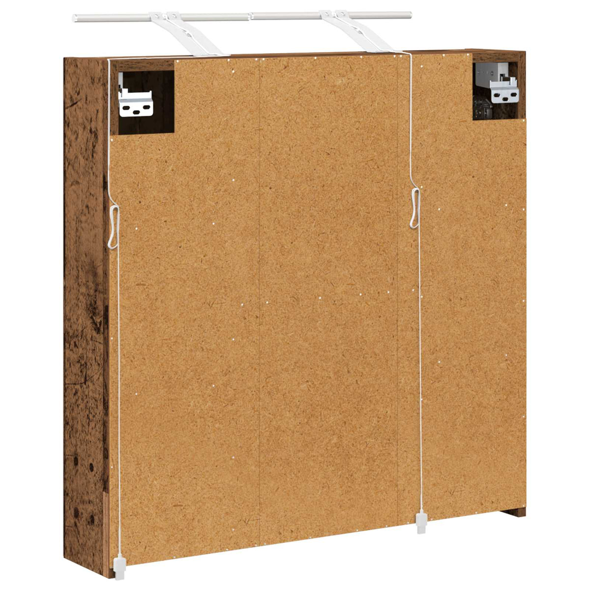 Mobiletto per specchio da bagno Legno vecchio 70 x 14,5 x 70 cm