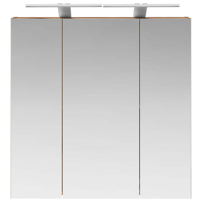 Mobiletto per specchio da bagno Legno vecchio 70 x 14,5 x 70 cm