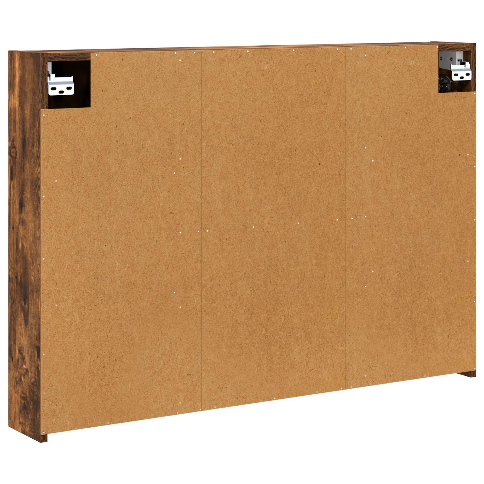 Mobiletto per specchio da bagno Rovere fumé 100 x 14,5 x 70 cm | homemem39