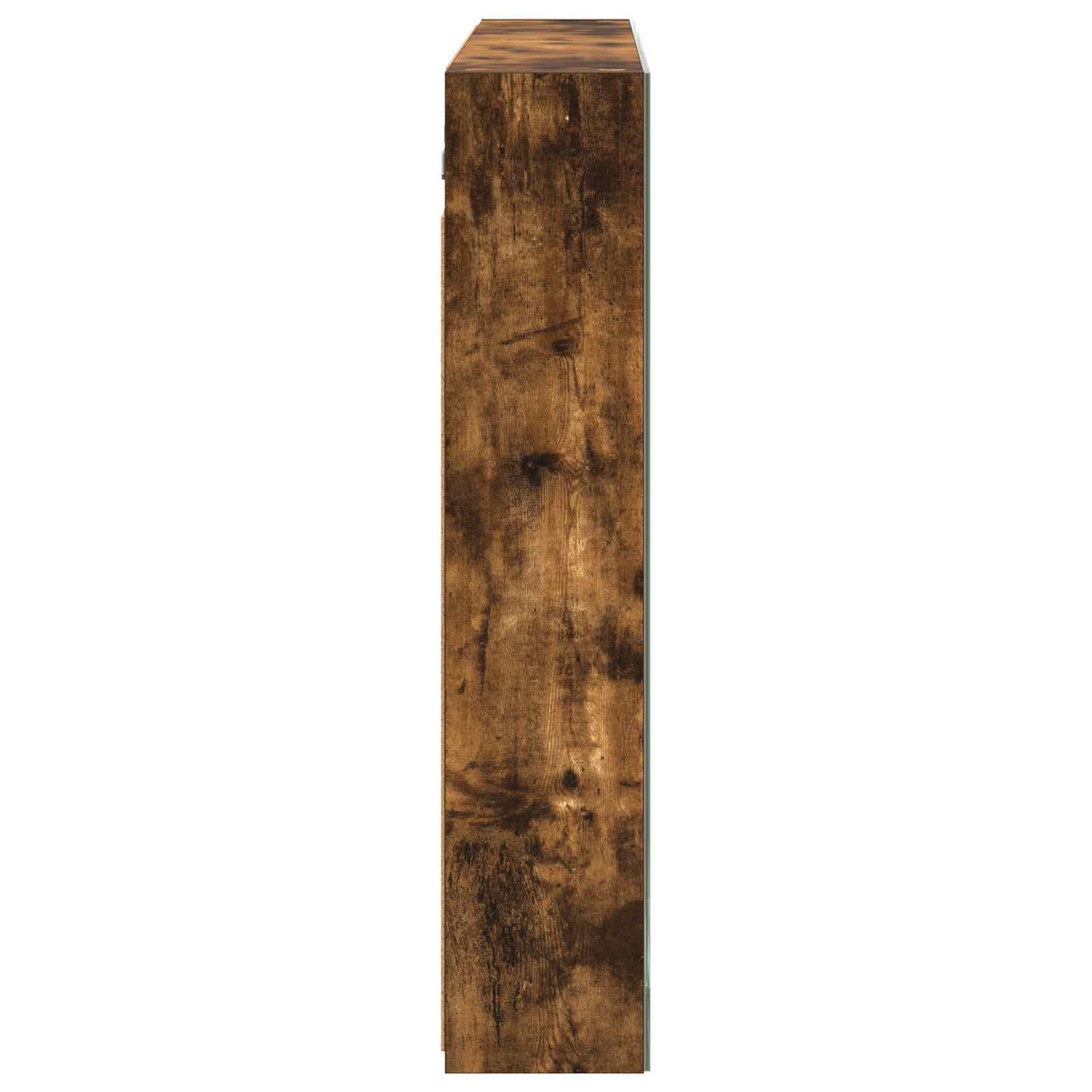 Mobiletto per specchio da bagno Rovere fumé 100 x 14,5 x 70 cm | homemem39