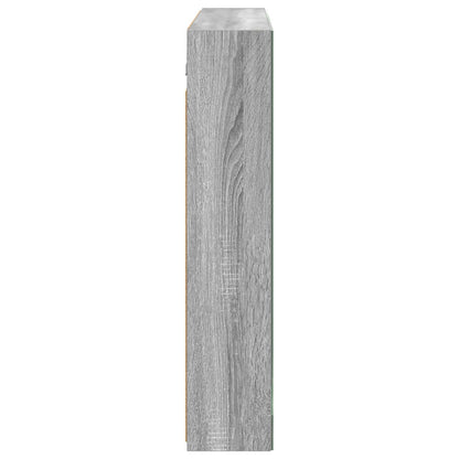 Mobiletto per specchio da bagno con lo scaffale Grigio Sonoma