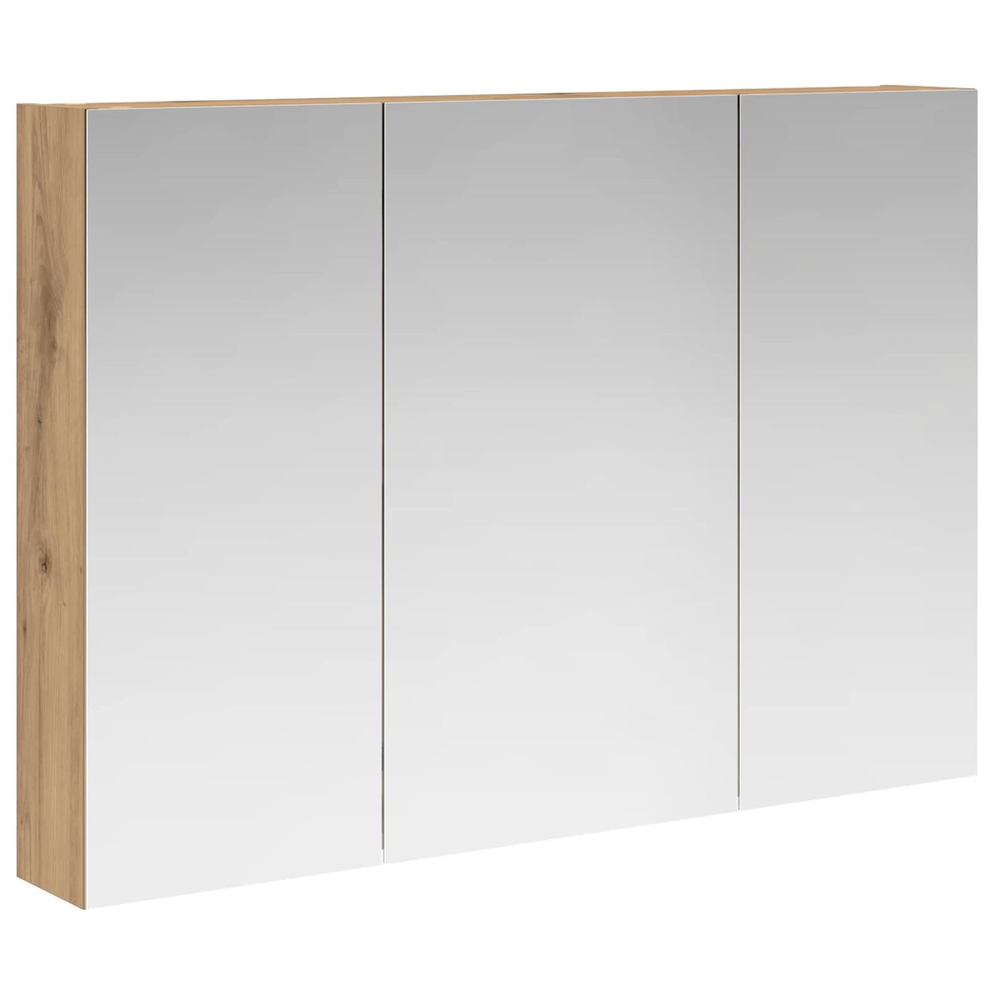 Mobiletto per specchio da bagno con porta Rovere Artigianale | homemem39