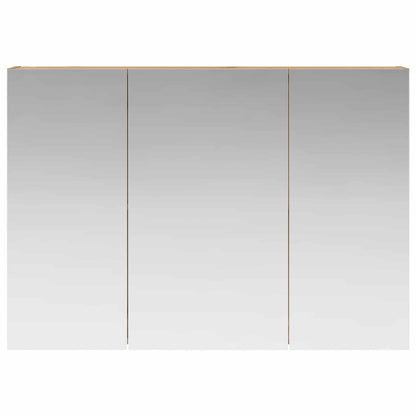 Mobiletto per specchio da bagno con porta Rovere Artigianale
