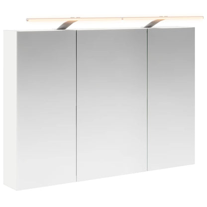 Mobiletto per specchio da bagno Bianco 100 x 14,5 x 70 cm | homemem39