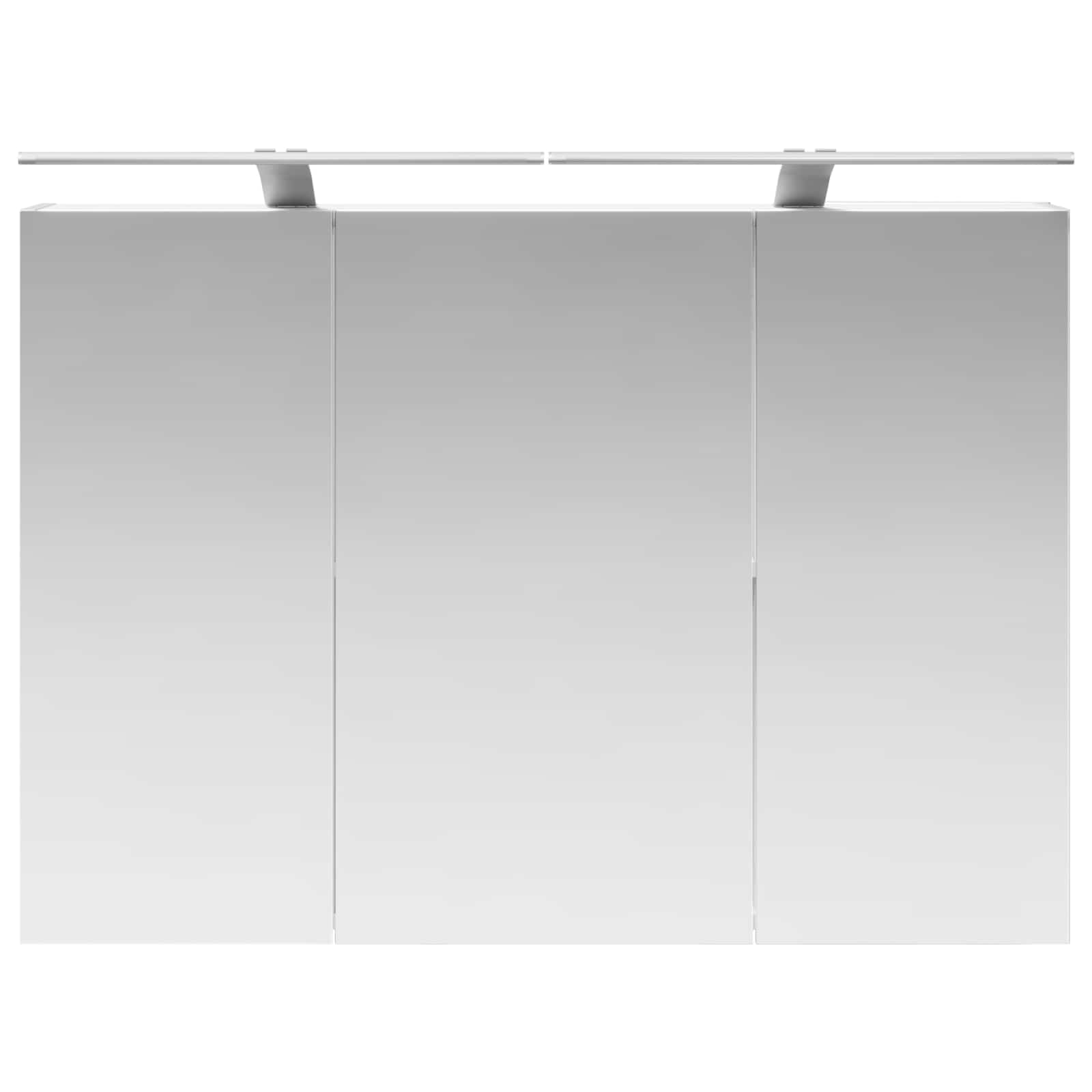 Mobiletto per specchio da bagno Bianco 100 x 14,5 x 70 cm | homemem39