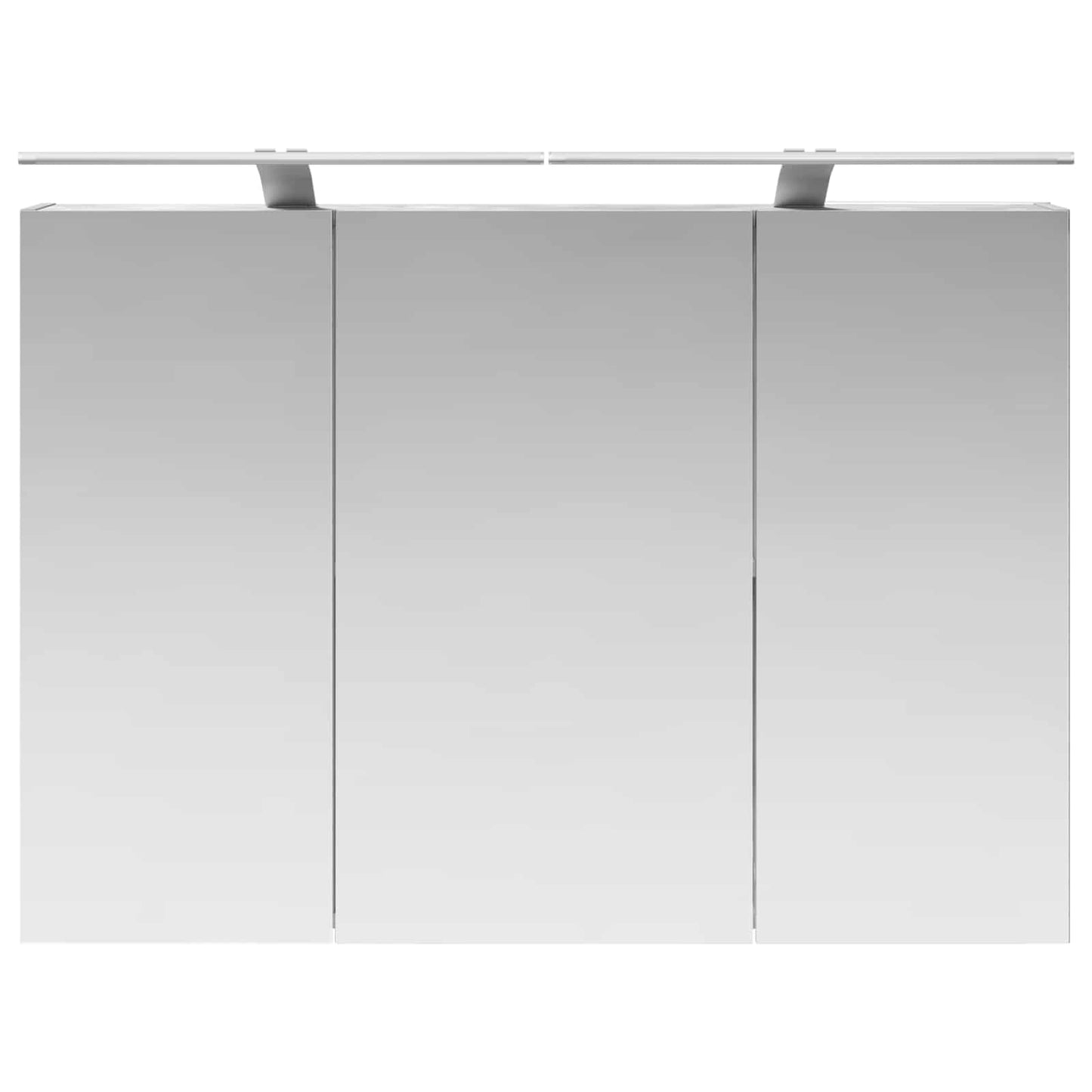Mobiletto per specchio da bagno con lo scaffale Grigio cemento