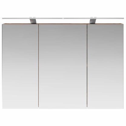 Mobiletto per specchio da bagno con lo scaffale Legno vecchio