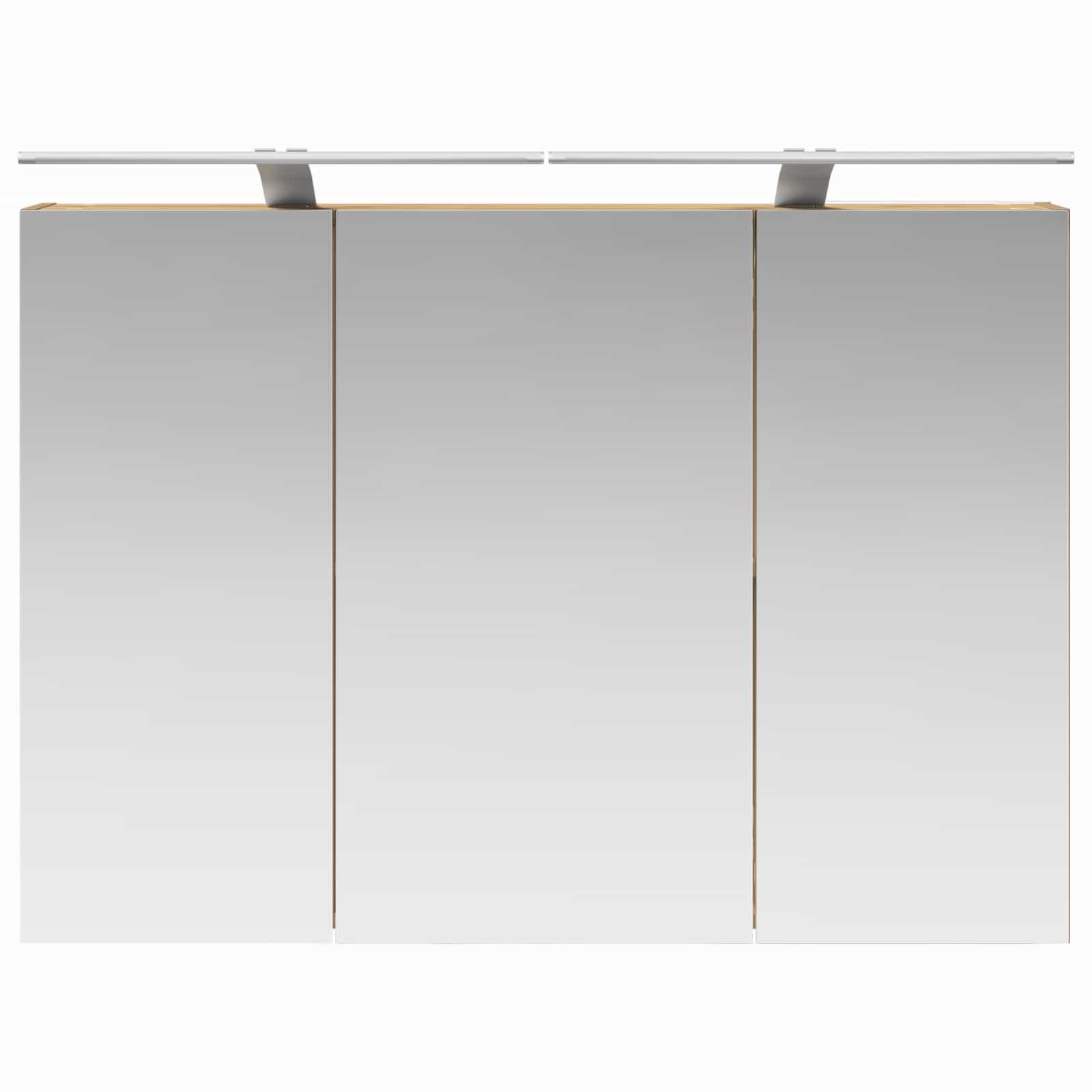 Mobiletto per specchio da bagno con porta Rovere Artigianale | homemem39