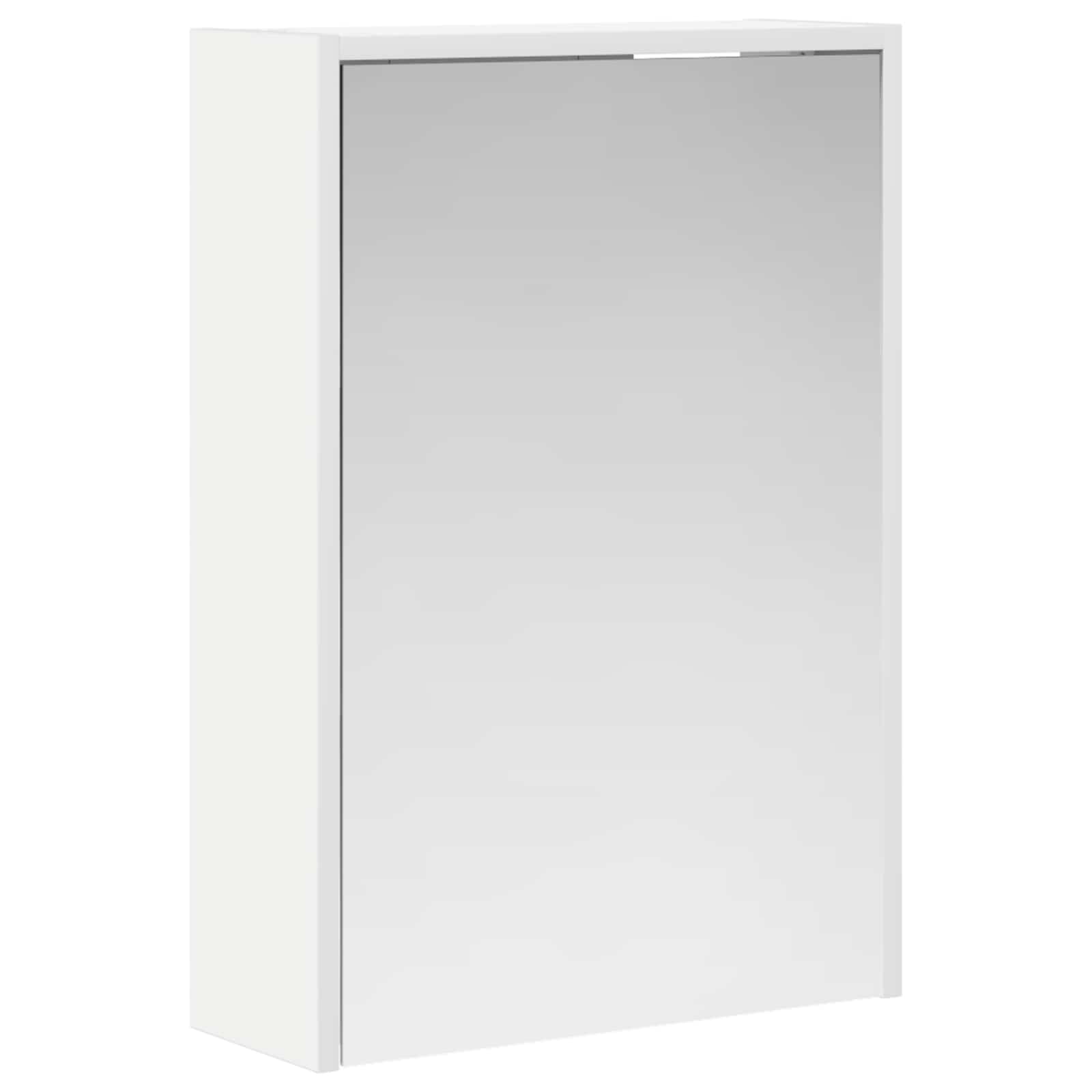 Mobiletto per specchio da bagno Bianco 43 x 16 x 62.5 cm | homemem39