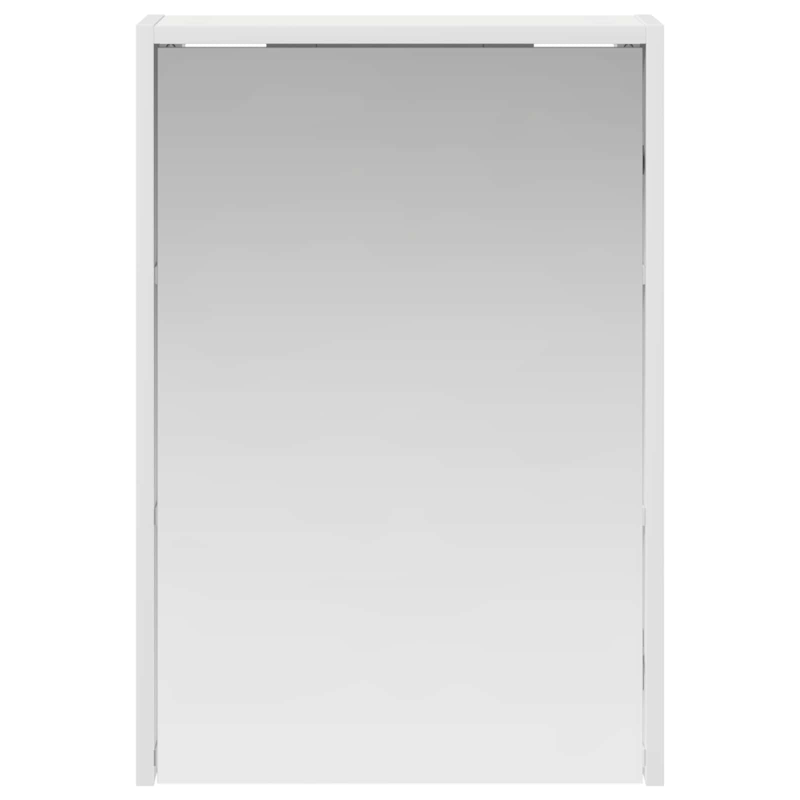 Mobiletto per specchio da bagno Bianco 43 x 16 x 62.5 cm | homemem39