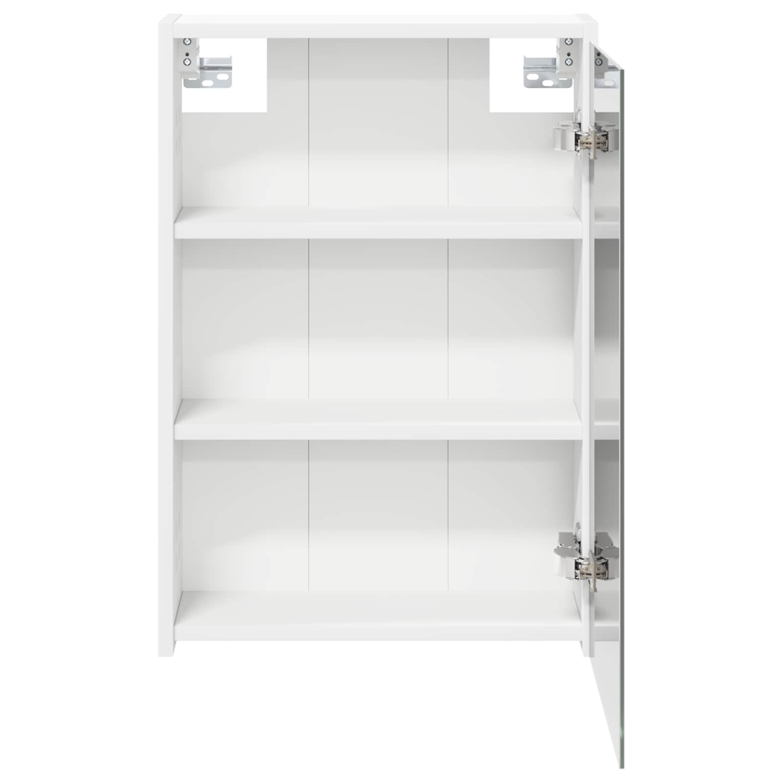 Mobiletto per specchio da bagno Bianco 43 x 16 x 62.5 cm | homemem39