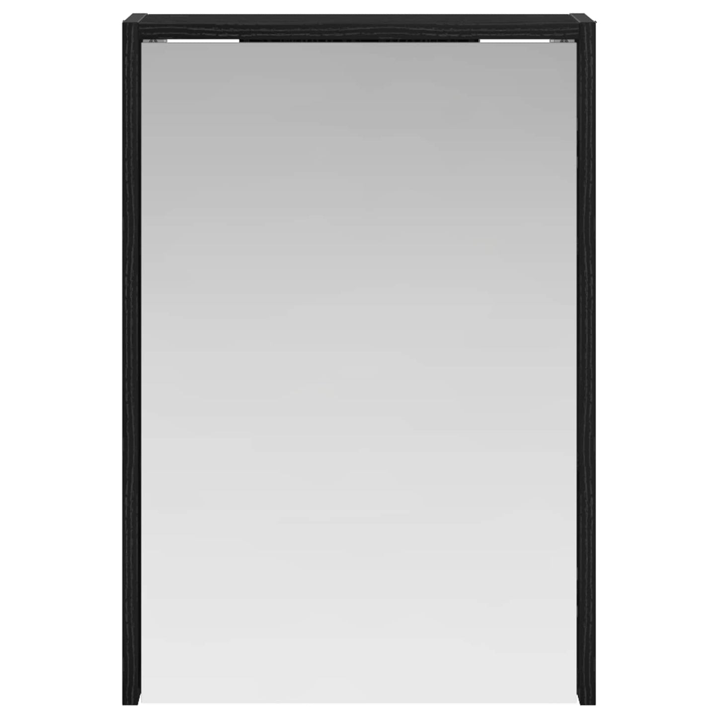 Mobiletto per specchio da bagno Rovere Nero 43 x 16 x 62.5 cm | homemem39