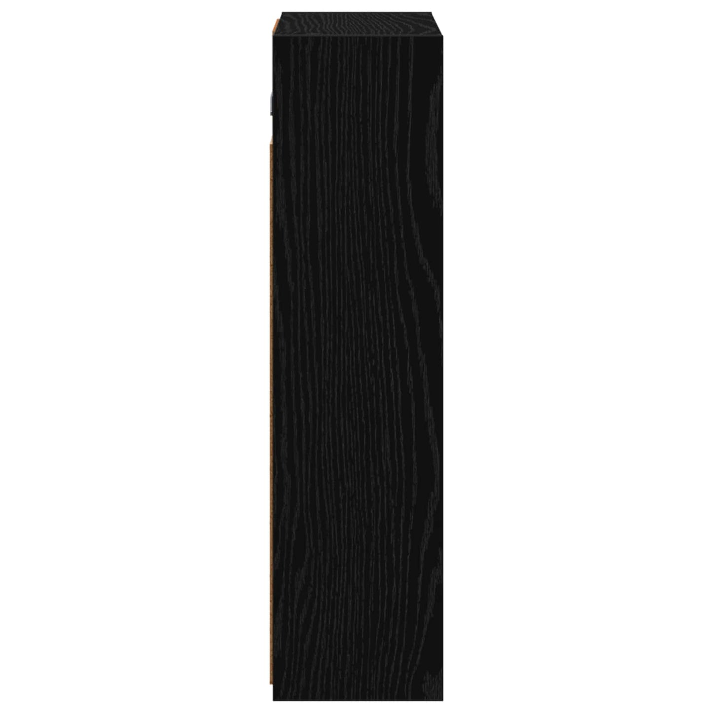 Mobiletto per specchio da bagno Rovere Nero 43 x 16 x 62.5 cm | homemem39