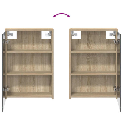 Mobiletto per specchio da bagno Rovere Sonoma 43 x 16 x 62.5 cm | homemem39