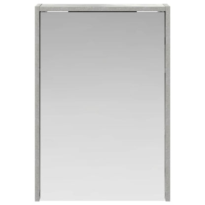 Mobiletto per specchio da bagno con lo scaffale Grigio cemento