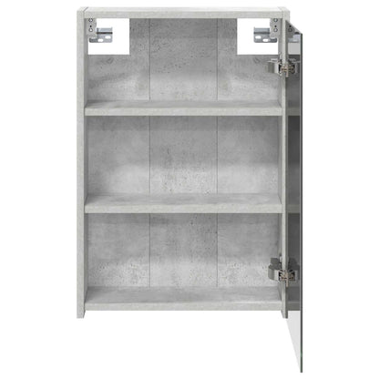 Mobiletto per specchio da bagno con lo scaffale Grigio cemento