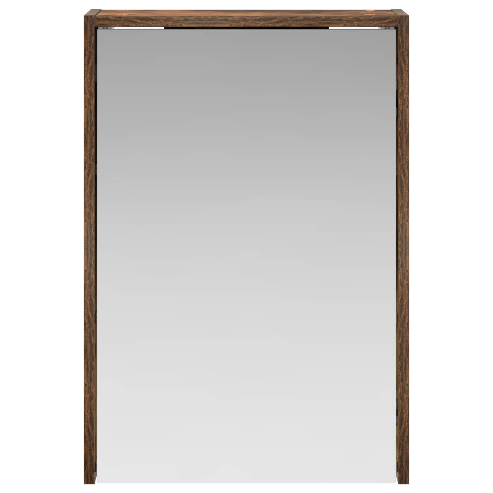 Mobiletto per specchio da bagno Rovere fumé 43 x 16 x 62.5 cm | homemem39