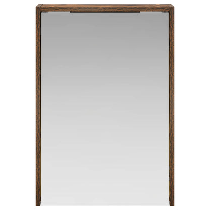 Mobiletto per specchio da bagno Rovere fumé 43 x 16 x 62.5 cm | homemem39