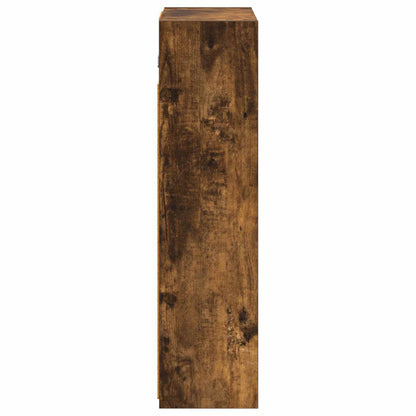 Mobiletto per specchio da bagno Rovere fumé 43 x 16 x 62.5 cm | homemem39