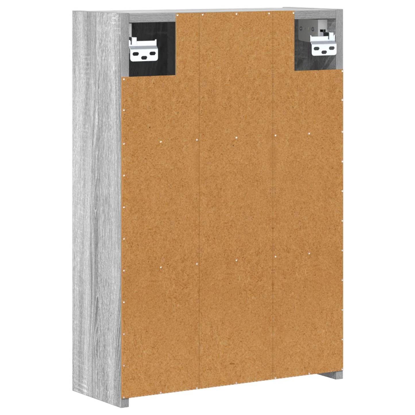 Mobiletto per specchio da bagno Grigio Sonoma 43 x 16 x 62.5 cm | homemem39