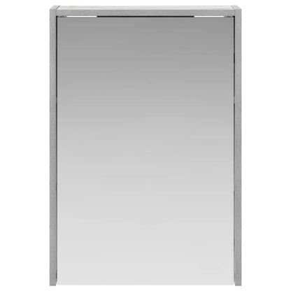Mobiletto per specchio da bagno Grigio Sonoma 43 x 16 x 62.5 cm | homemem39