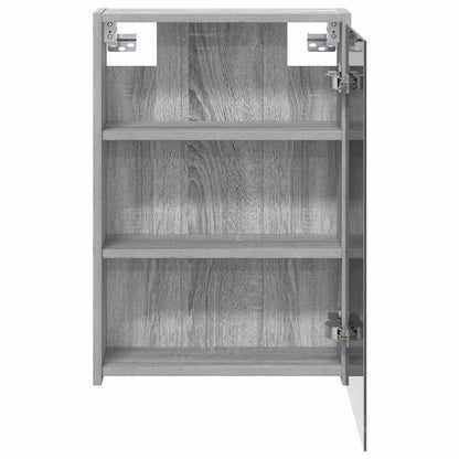 Mobiletto per specchio da bagno Grigio Sonoma 43 x 16 x 62.5 cm