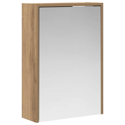 Mobiletto per specchio da bagno con porta Rovere Artigianale | homemem39