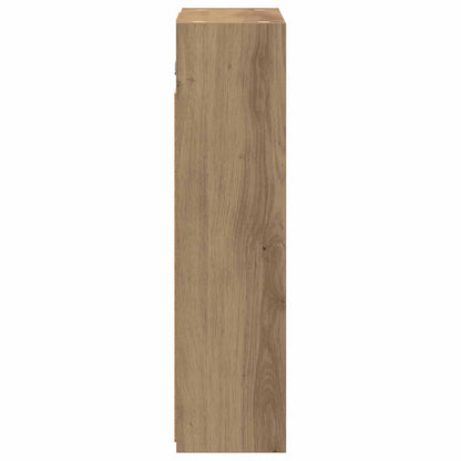 Mobiletto per specchio da bagno con porta Rovere Artigianale | homemem39
