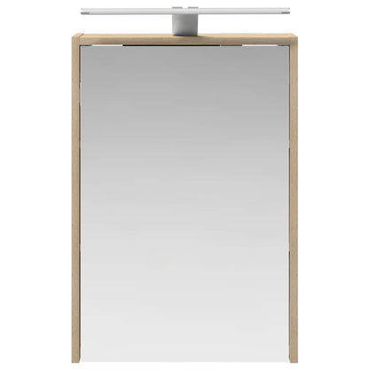 Mobiletto per specchio da bagno Rovere Sonoma 43 x 16 x 62.5 cm