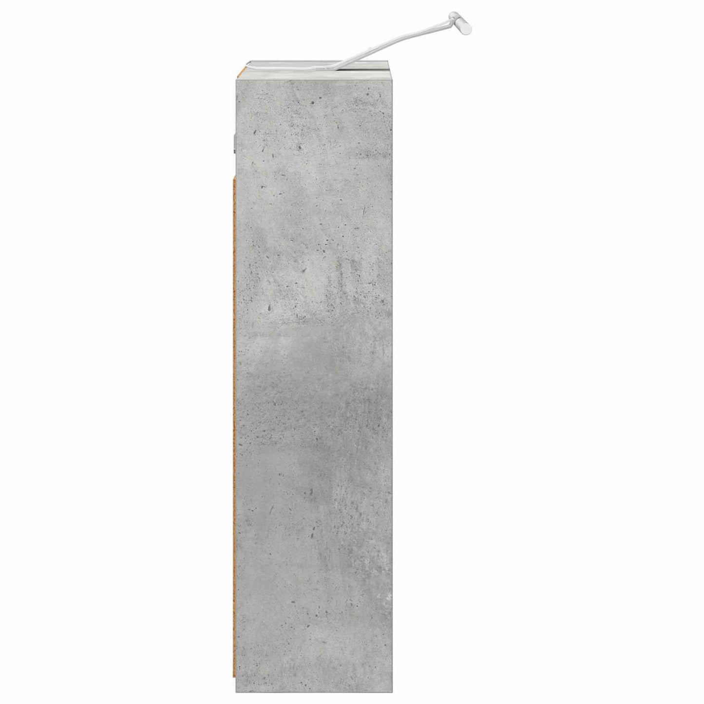 Mobiletto per specchio da bagno con lo scaffale Grigio cemento
