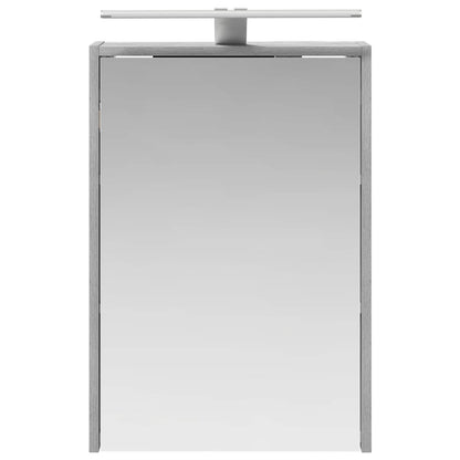 Mobiletto per specchio da bagno Grigio Sonoma 43 x 16 x 62.5 cm