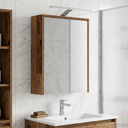Mobiletto per specchio da bagno Legno vecchio 43 x 16 x 62.5 cm | homemem39