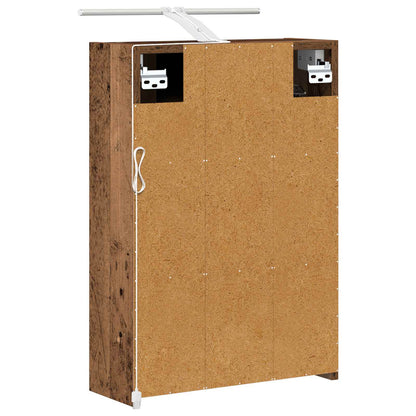 Mobiletto per specchio da bagno Legno vecchio 43 x 16 x 62.5 cm