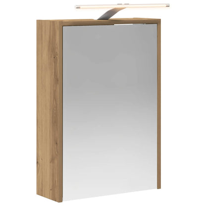 Mobiletto per specchio da bagno Rovere Artigianale | homemem39