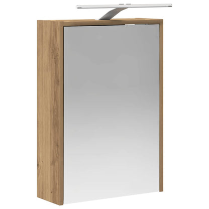 Mobiletto per specchio da bagno Rovere Artigianale | homemem39