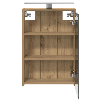 Mobiletto per specchio da bagno Rovere Artigianale