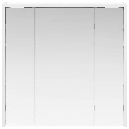Mobiletto per specchio da bagno Bianco 63,5 x 16 x 62,5 cm | homemem39