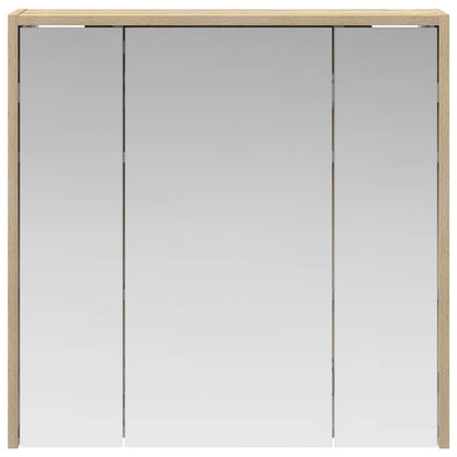 Mobiletto per specchio da bagno Rovere Sonoma