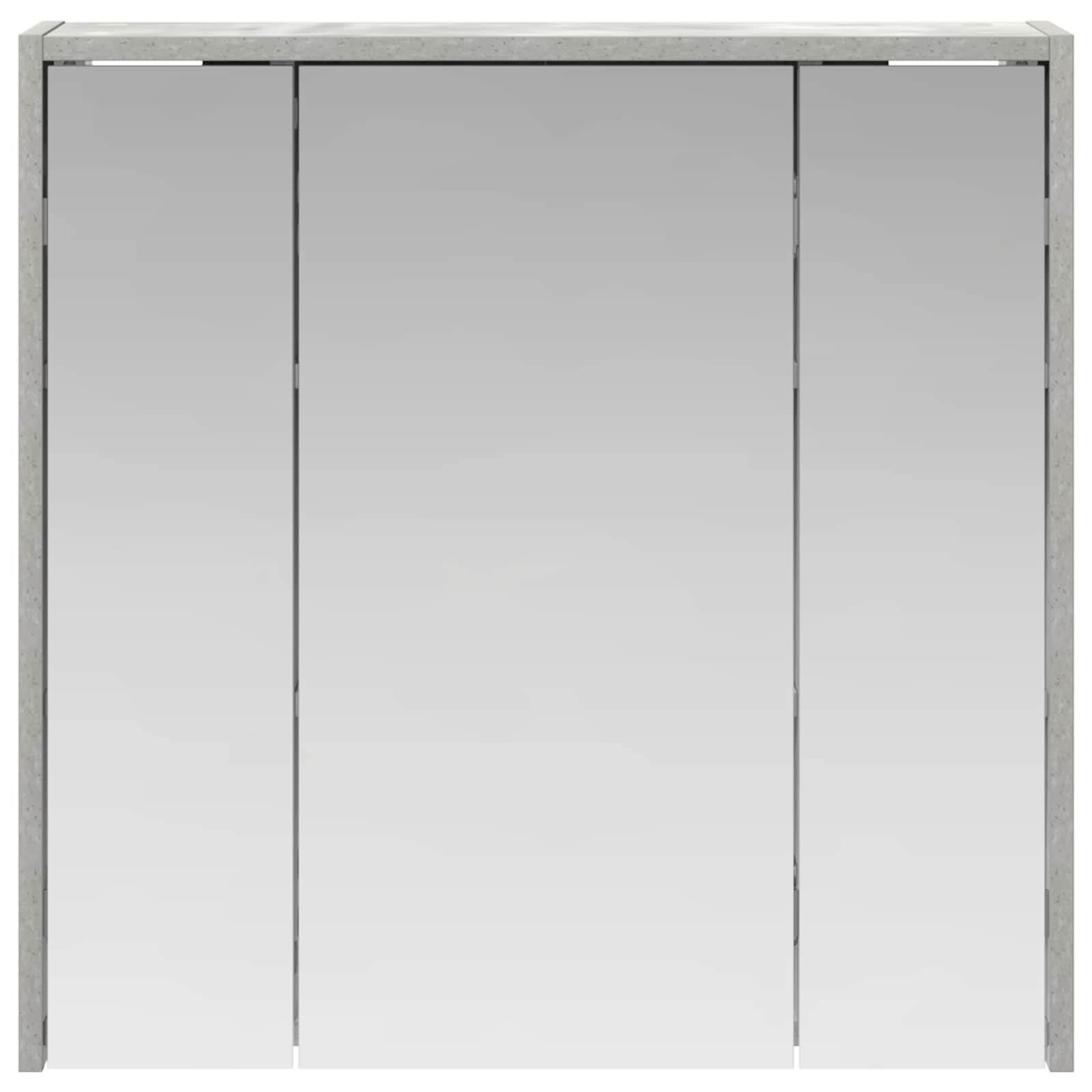 Mobiletto per specchio da bagno Grigio cemento | homemem39