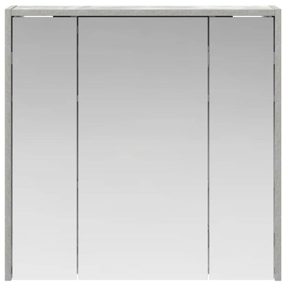 Mobiletto per specchio da bagno Grigio cemento | homemem39