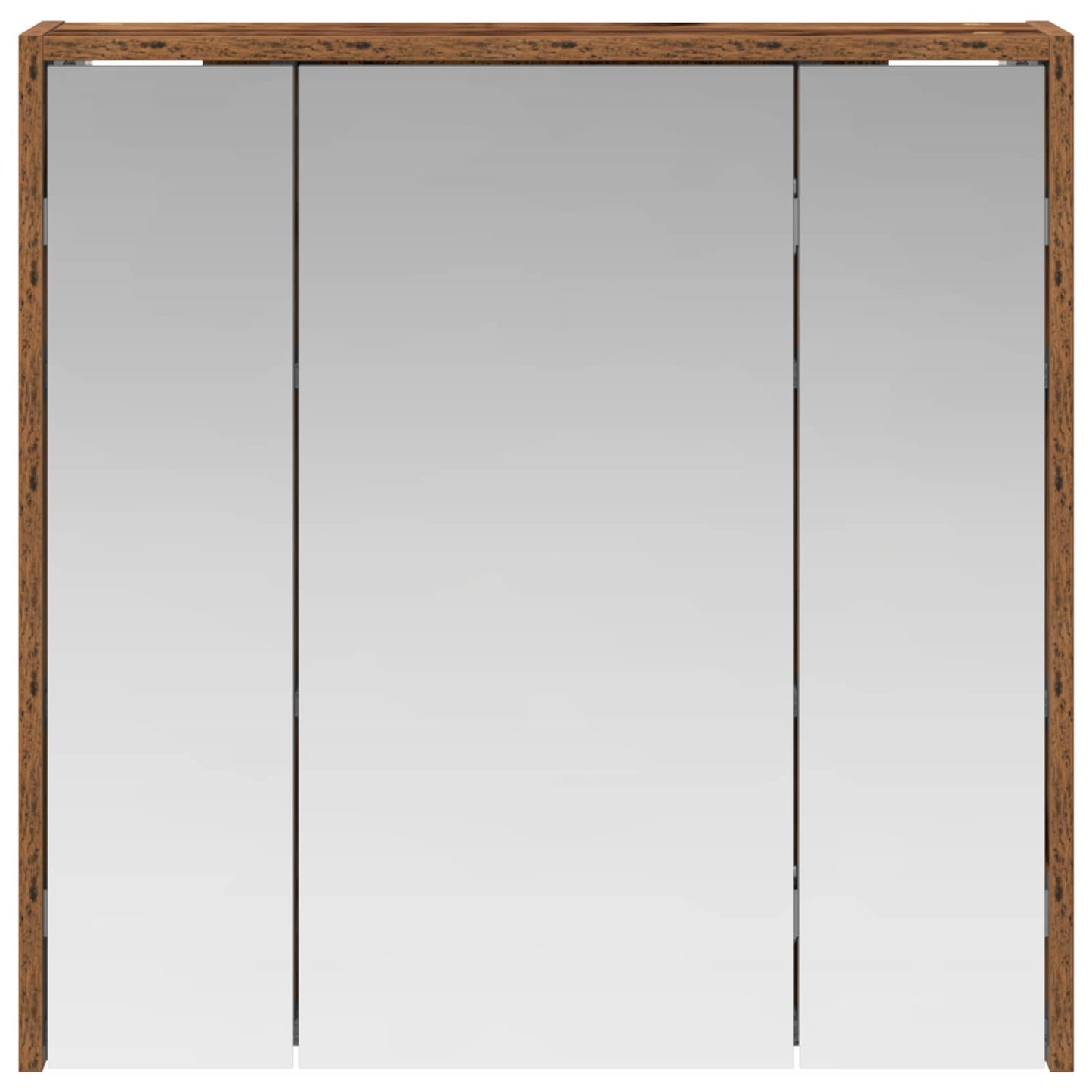 Mobiletto per specchio da bagno Legno vecchio