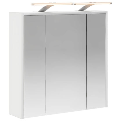 Mobiletto per specchio da bagno Bianco 63,5 x 16 x 62,5 cm | homemem39