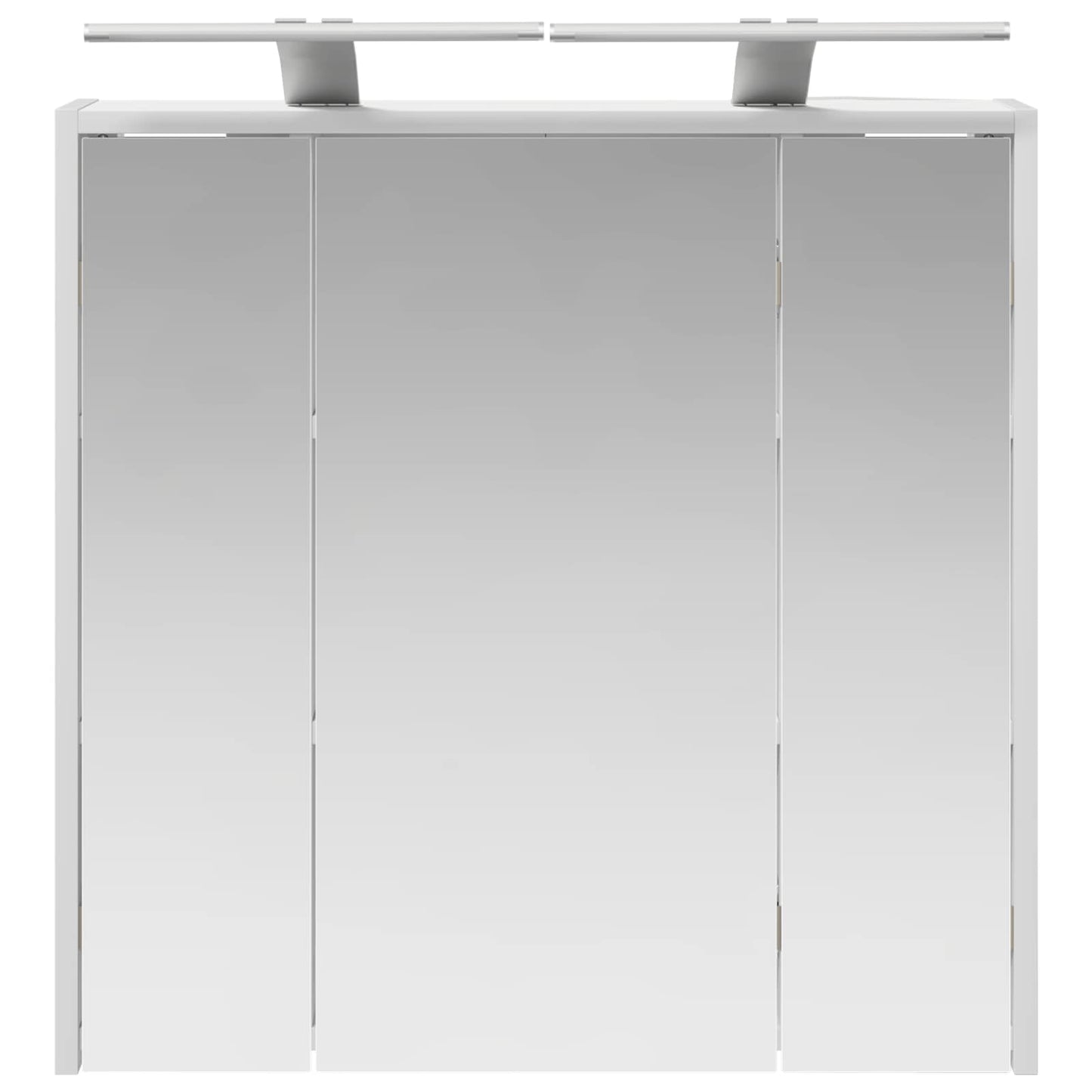 Mobiletto per specchio da bagno Bianco 63,5 x 16 x 62,5 cm | homemem39